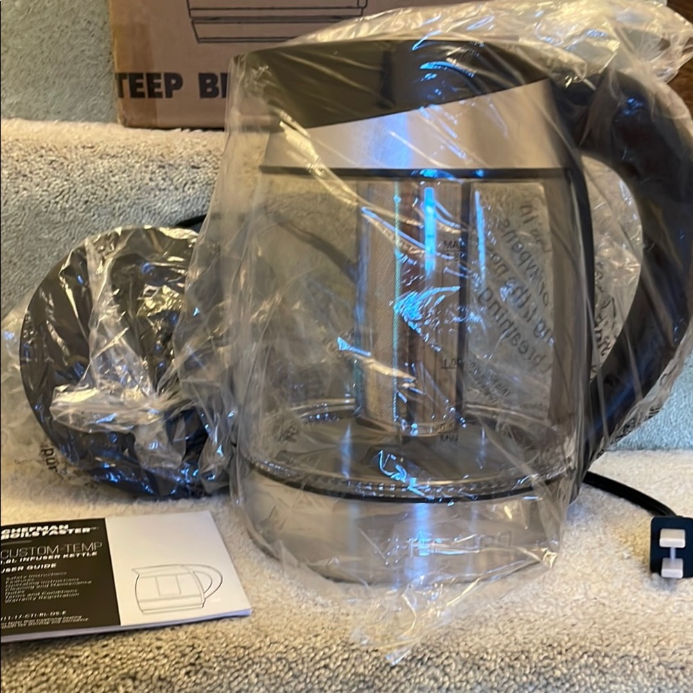 Chefman 1.8L custom-temp infuser  electric Kettle